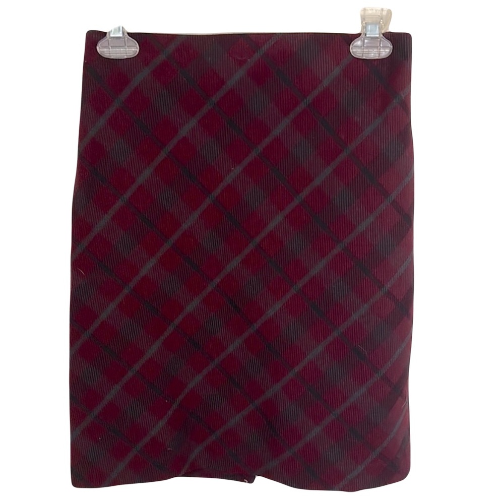 NWT Express Maroon Wool Maroon Pencil Skirt